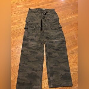 NWOT flex fire hose fleece lined pants camo color